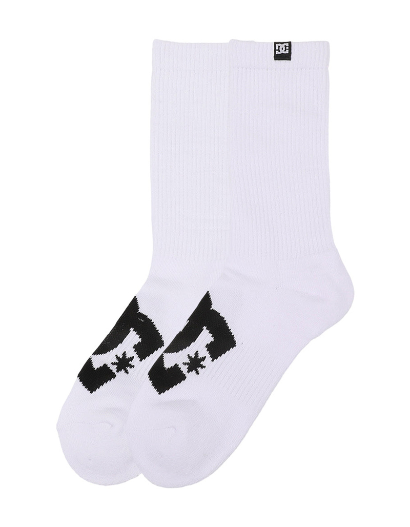 DC SHOES Logo 6 Pack Mens Crew Socks image number 2