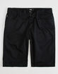 VANS AV Covina Black Mens Shorts image number 1