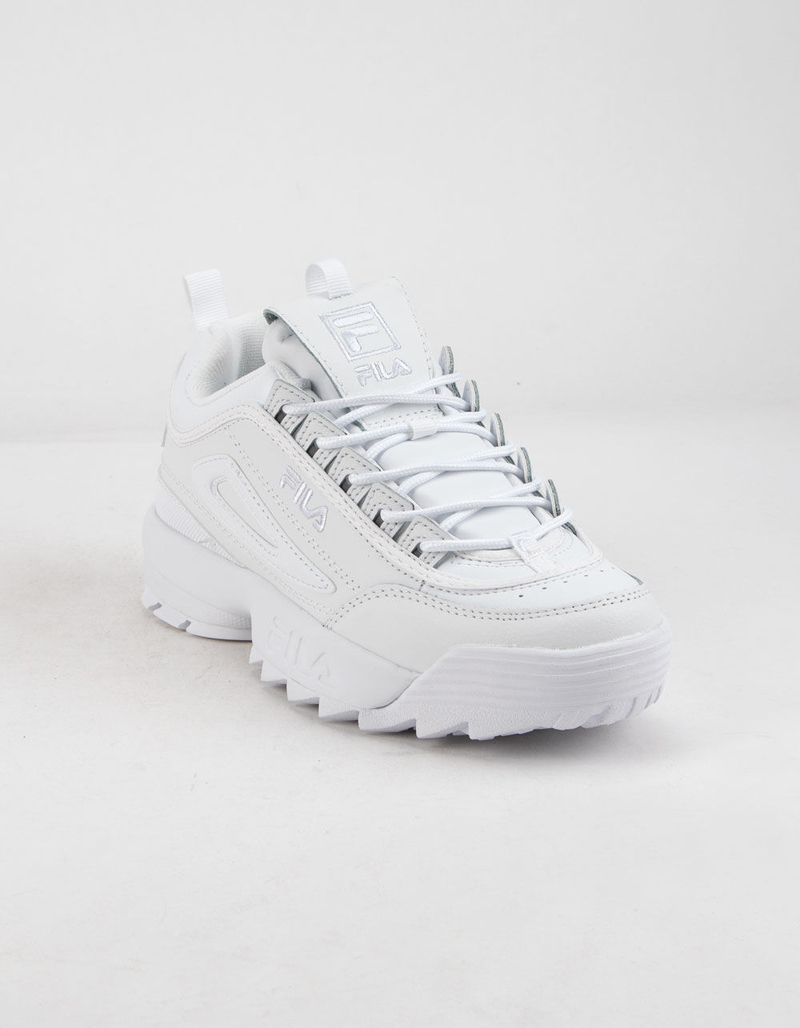 FILA Disruptor 2 Premium White Womens Shoes image number 1