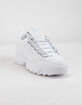 FILA Disruptor 2 Premium White Womens Shoes image number 2