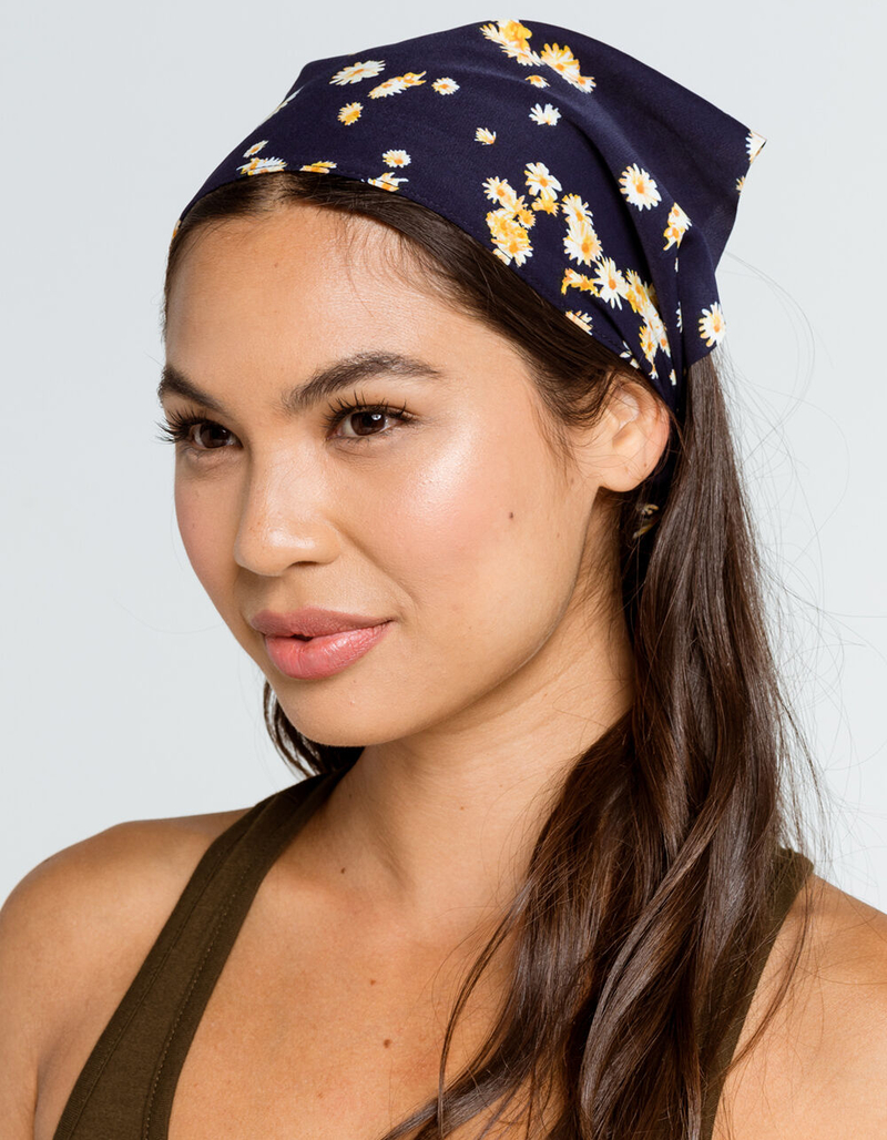 FULL TILT Floral Bandana Head Scarf image number 1