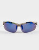 RSQ Half Rim Blender Wrap Sunglasses image number 2