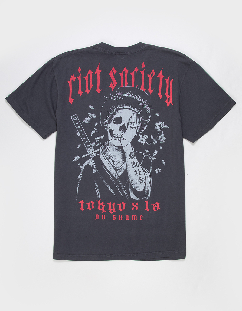 RIOT SOCIETY Geisha Mens Heavyweight Tee image number 0