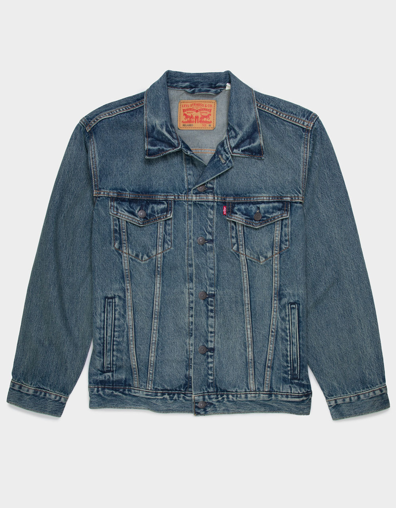 LEVI'S Relaxed Fit Mens Trucker Jacket - Time Well Spent image number 0
