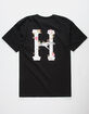 HUF Classic H Skeleton Mens T-Shirt image number 1