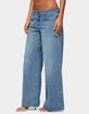 EDIKTED UK Cutie Low Rise Baggy Jeans image number 2