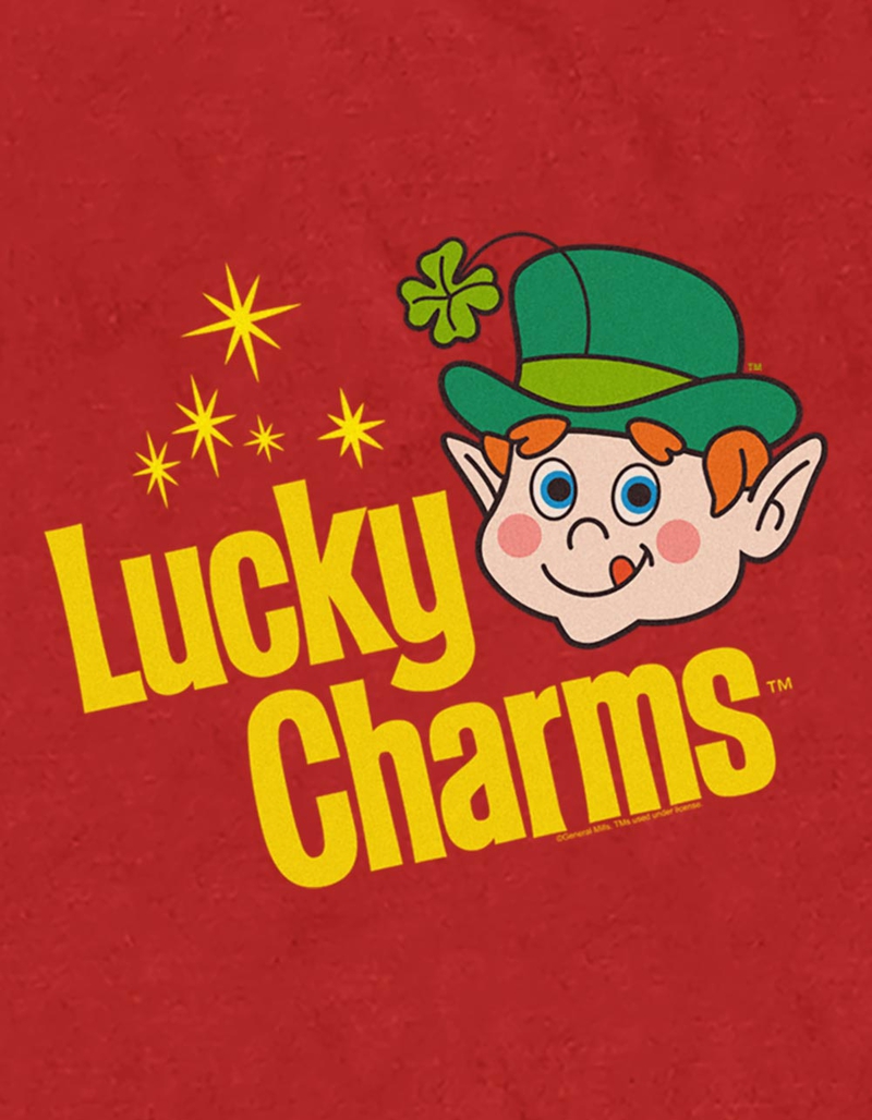 LUCKY CHARMS Retro Logo Unisex Tee image number 1
