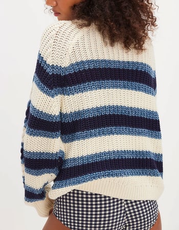 FREE PEOPLE Frankie Womens Crop Boxy Sweater Alternative Image