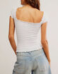 FREE PEOPLE Pucker Up Womens Seamless Tee image number 4