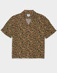 RHYTHM Leopard Print Mens Button Up Shirt  image number 1