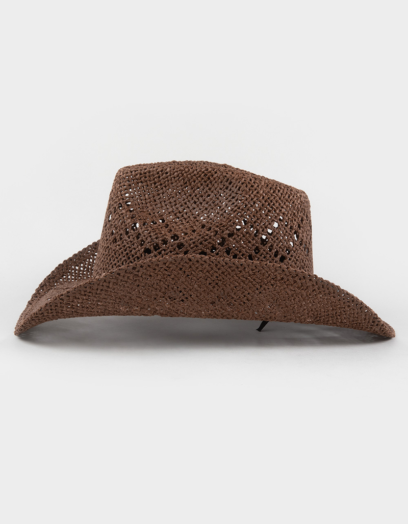 Straw Womens Cowboy Hat image number 2