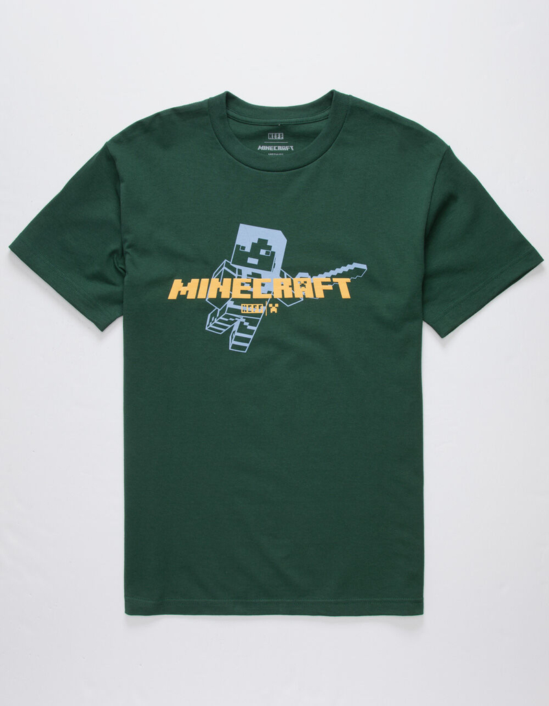 NEFF x Minecraft Steve Mens T-Shirt image number 0