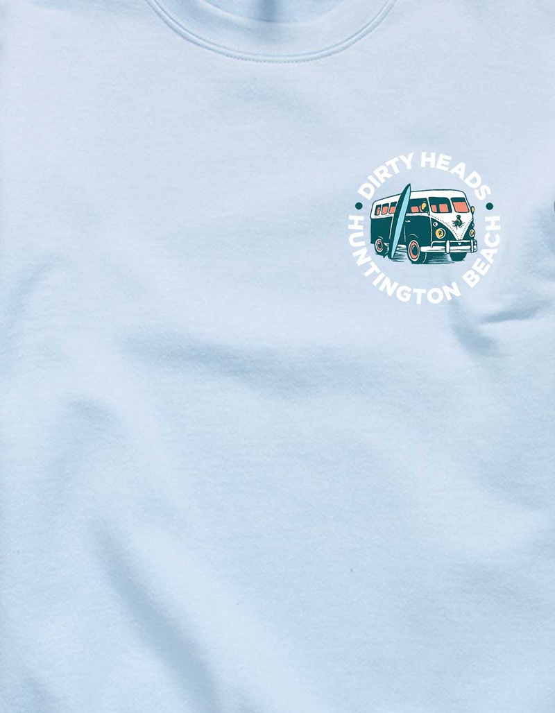 DIRTY HEADS Circle Van Unisex Crewneck Sweatshirt image number 2