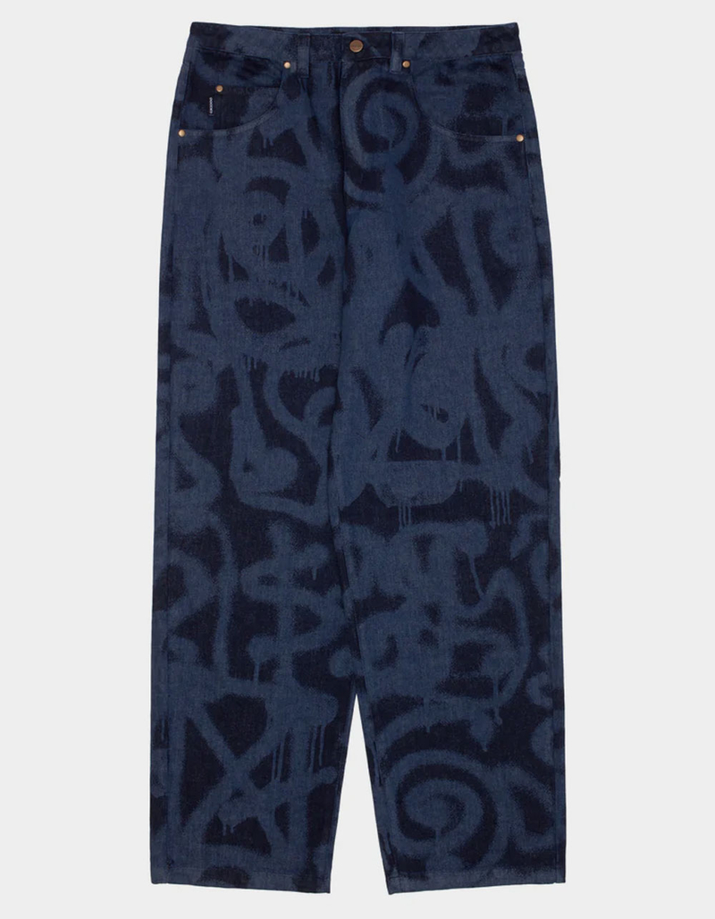 GX1000 Sprayed Mens Baggy Pants image number 0