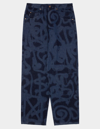 GX1000 Sprayed Mens Baggy Pants Primary Image