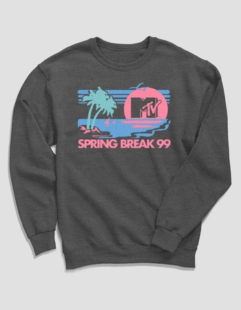 MTV Pastel Beach Unisex Crewneck Sweatshirt Primary Image