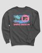MTV Pastel Beach Unisex Crewneck Sweatshirt image number 1