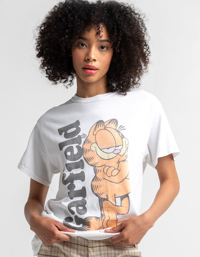 RIPPLE JUNCTION Garfield Womens Oversized Tee image number 0
