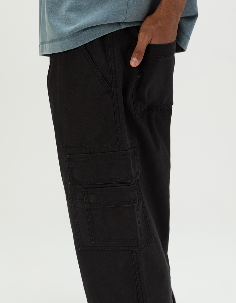 RSQ Mens Baggy Pull On Cargo Pants image number 7