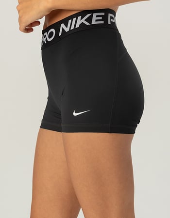 NIKE Pro Mid Rise Womens 3" Compression Shorts Alternative Image