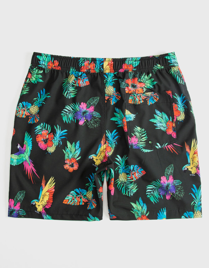 PUBLIC ACCESS Jungle Mens Volley Shorts image number 1