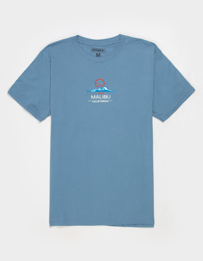 SAME GANG Malibu Embroidered Mens Tee image number 0