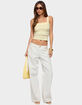 EDIKTED Naia Pointelle Knit Tank Top image number 5