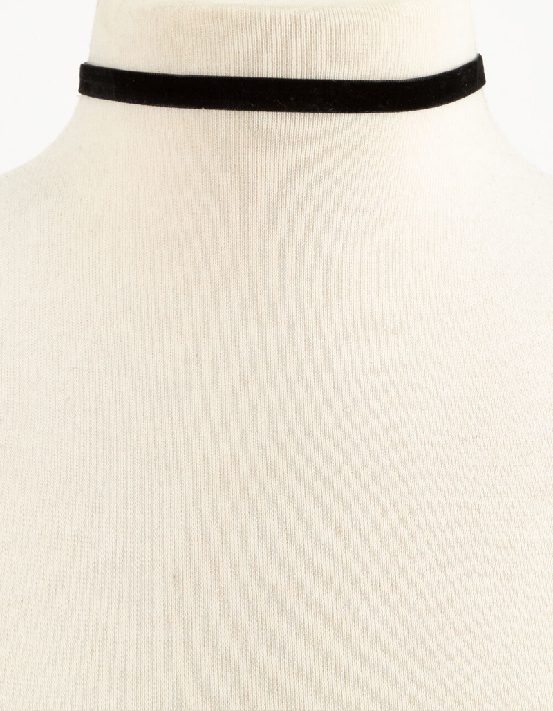 FULL TILT 5 Pack Heart Choker Necklaces image number 3