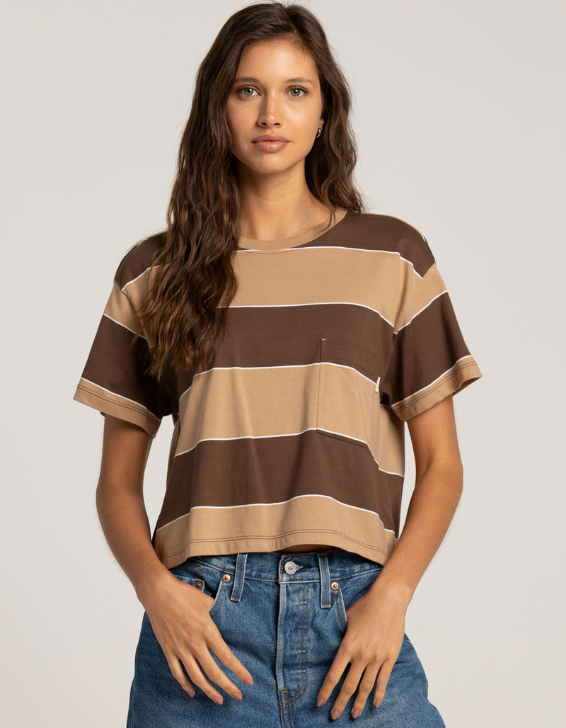 BRIXTON Carefree Womens Pocket Tee image number 0