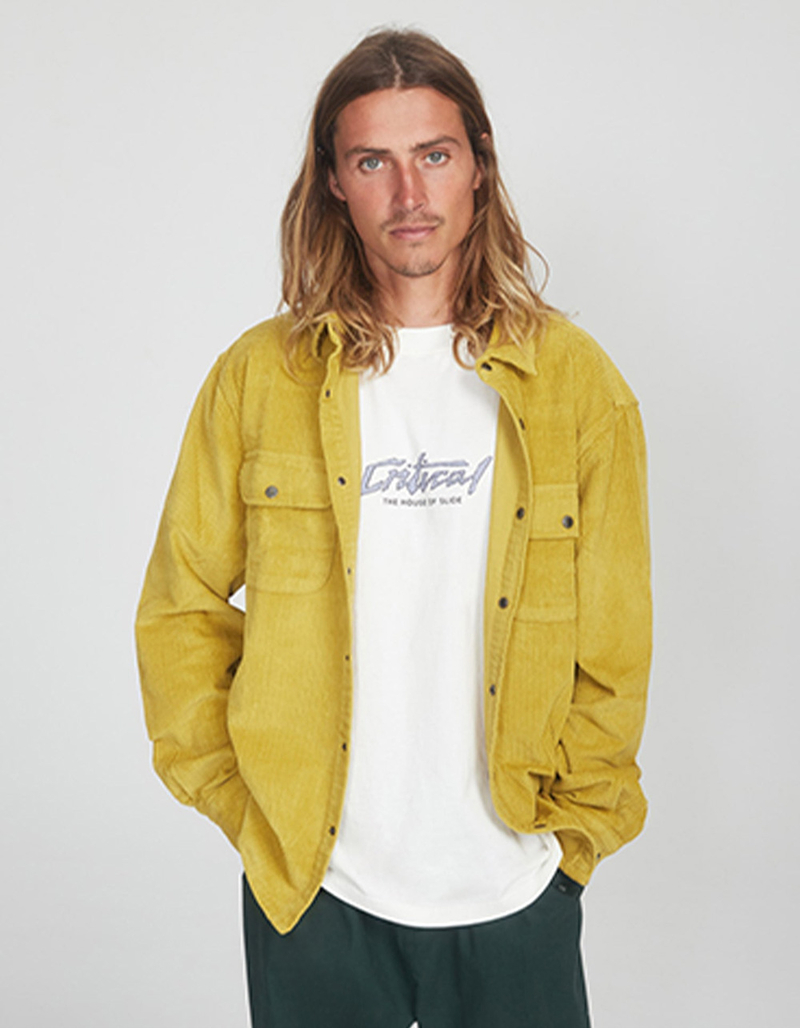 THE CRITICAL SLIDE SOCIETY Surface Mens Corduroy Overshirt image number 0