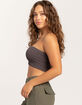 FULL TILT Seamless Textured Womens Bandeau image number 3