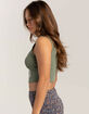 ROXY Rise And Shine Womens Crop Tank Top image number 3