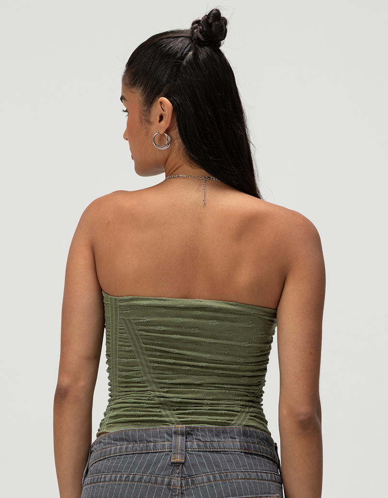 BDG Urban Outfitters Womens Ruched Bandeau Top image number 3