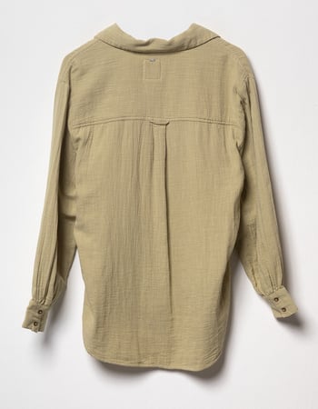 BILLABONG Wanderer Womens Long Sleeve Button Up Shirt Alternative Image