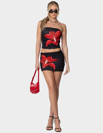 EDIKTED Tiger Blossom Tube Top Alternative Image