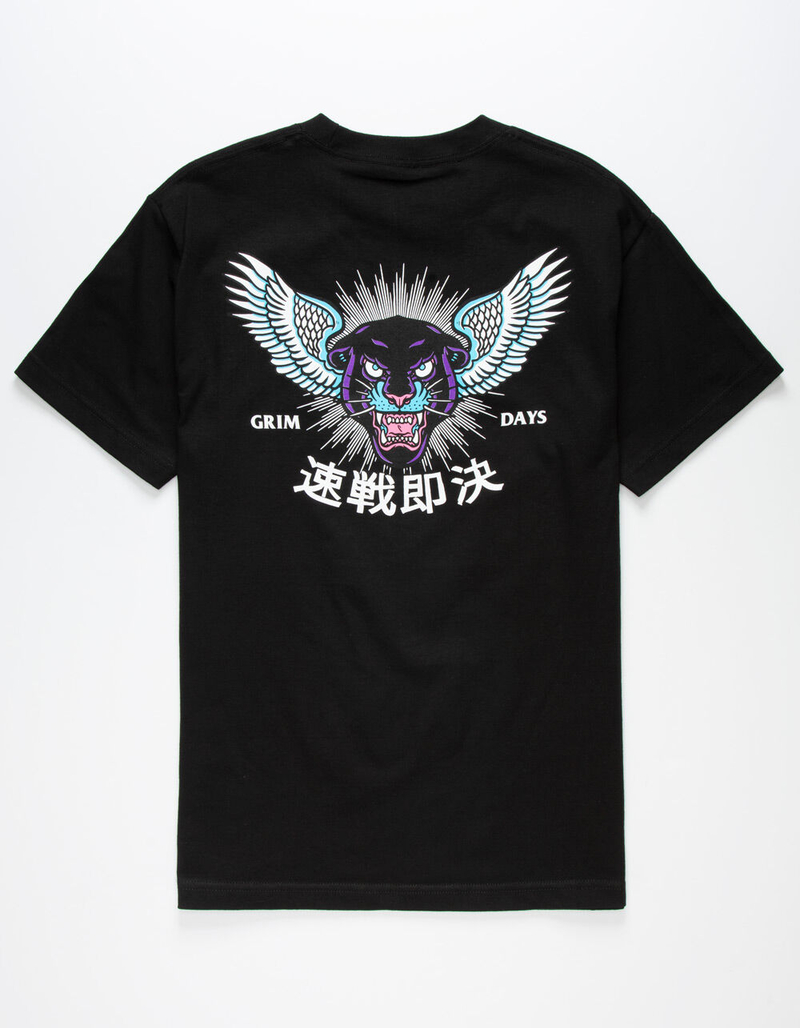 GRIM DAYS Panther Mens T-Shirt image number 0