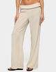 EDIKTED Dorine Contrast Woven Pants image number 1