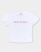 NOTES Note To Self Womens Baby Tee image number 2