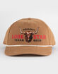 AMERICAN NEEDLE Lone Star Canvas Cappy Snapback Hat image number 2