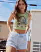 LEVI'S 501 High Rise Womens Denim Shorts - Ojai Lake image number 1