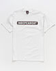 INDEPENDENT Bar Logo Mens Tee image number 1
