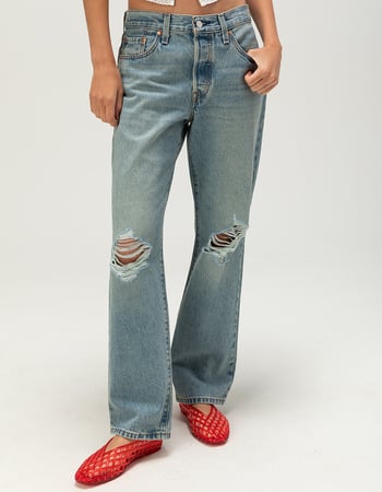 LEVI'S Premium 501 90's Womens Jeans - Plan To Stay Alternative Image