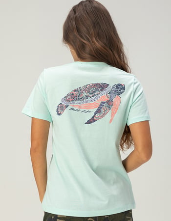 SALT LIFE Ocean Turtle Womens Tee Primary Image