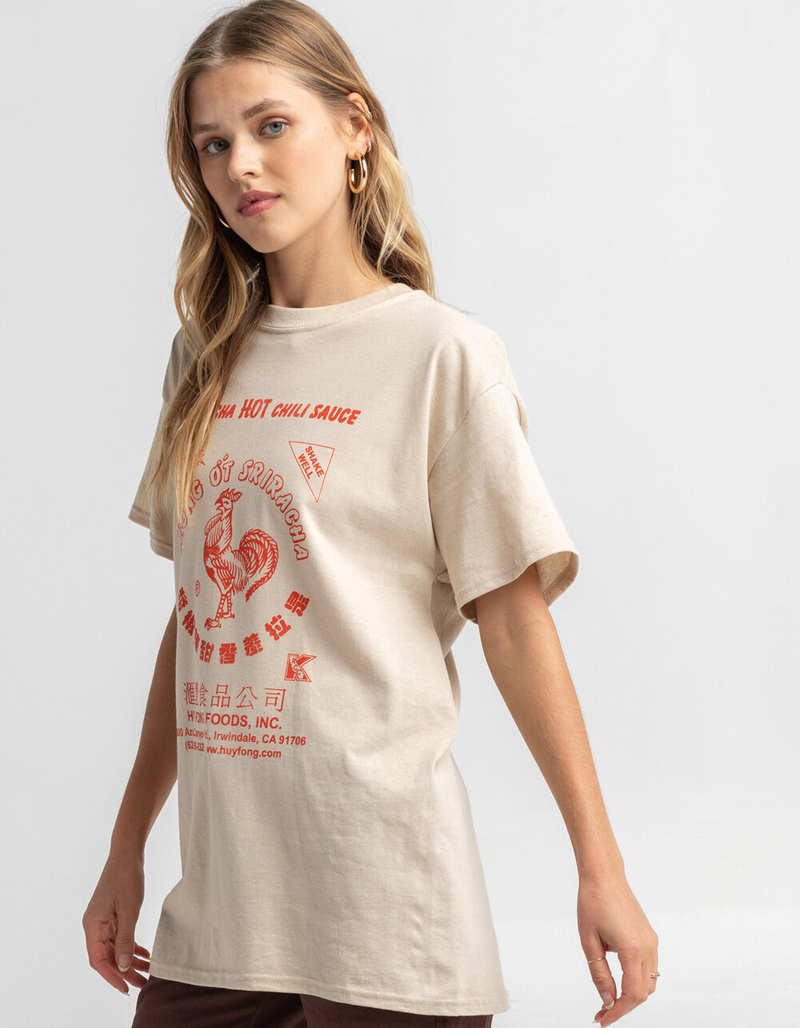 SRIRACHA Womens Oversized Tee image number 1