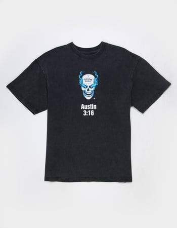 WWE Stone Cold Mens Boxy Tee Alternative Image