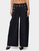 EDIKTED Frida Buttoned Low Rise Baggy Jeans image number 1