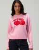 NOISY MAY Cera Cherry Womens Crewneck Sweater image number 2