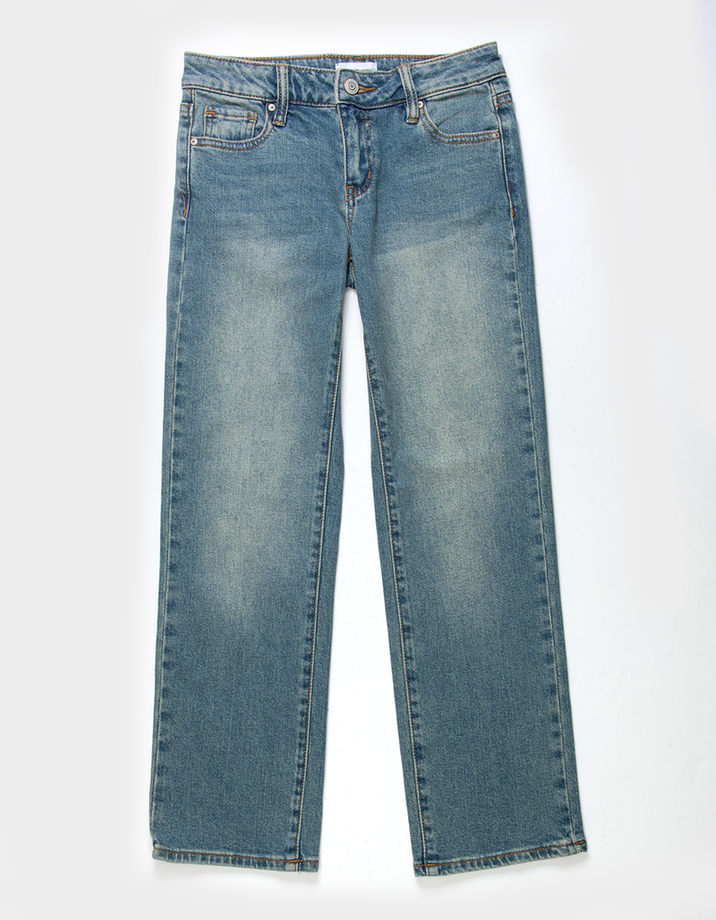RSQ Girls Low Rise Baggy Jeans image number 1