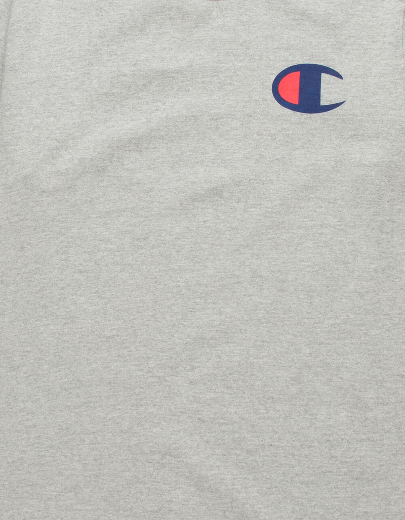 CHAMPION Graphic Heritage Oxford Grey Mens T-Shirt image number 1