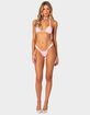 EDIKTED Gingham Bikini Bottom image number 1
